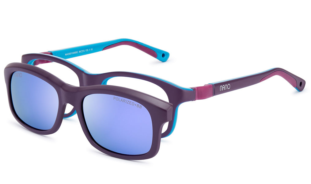 ARCADE SC  3.0 CLIP BICOLOR MATTE PURPLE/TURQUOISE
