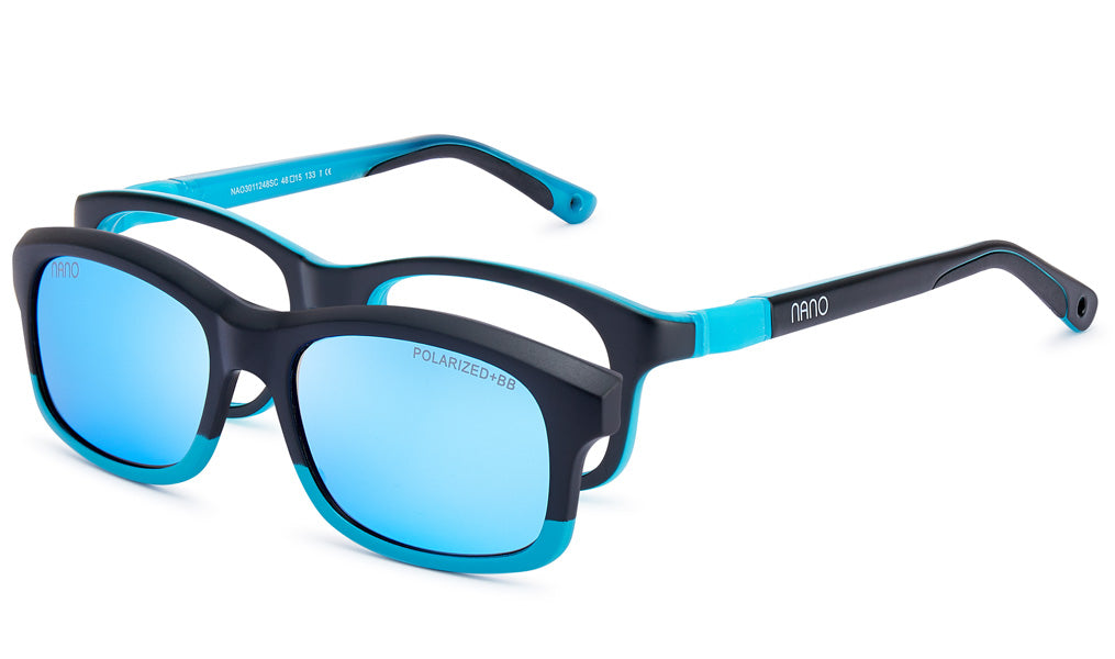 ARCADE SC  3.0 CLIP BICOLOR MATTE BLACK/TURQUOISE