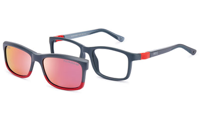 FANGAME SC 3.0 CLIP BICOLOR  MATTE GREY/GREY/RED
