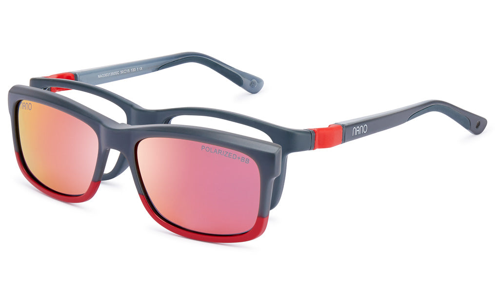FANGAME SC 3.0 CLIP BICOLOR  MATTE GREY/GREY/RED