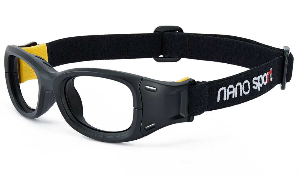 NSP12 MATTE BLACK/YELLOW