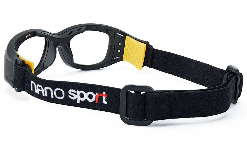 NSP12 MATTE BLACK/YELLOW