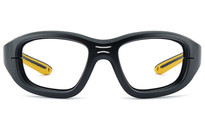 NSP23 MATTE BLACK/YELLOW