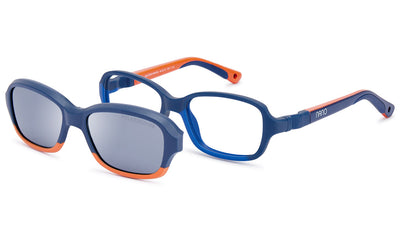 REPLAY SC 3.0 CLIP BICOLOR MATTE NAVY/ORANGE